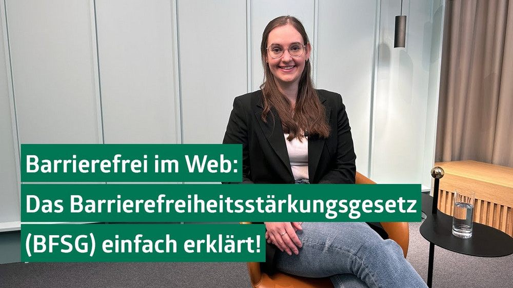 Barrierefrei im Web: Das Barrierefreiheitsstärkungsgesetz (BFSG) einfach erklärt!